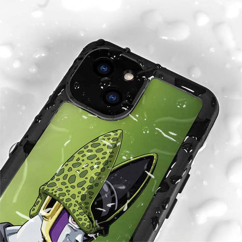 Dragon Ball Z Cell Portrait iPhone 15 Waterproof Case